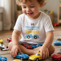 Two Fast Race Car 2nd Birthday Party