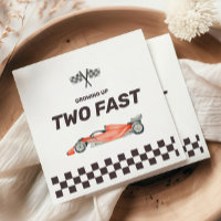 Two Fast Race Car 2nd Boy's Birthday Party