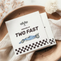 Two Fast Race Car 2nd Boy's Birthday Party
