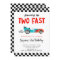 Two Fast Race Car Boy 2nd Birthday Party