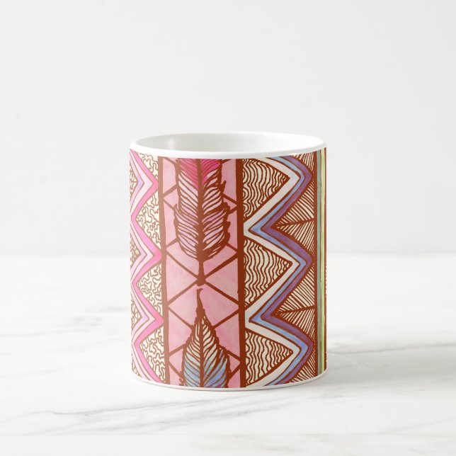 Two Feathers... Coffee Mug (Center)