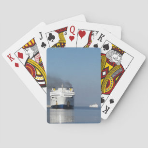 Two Ferries In Greece Bicycle Playing Cards
