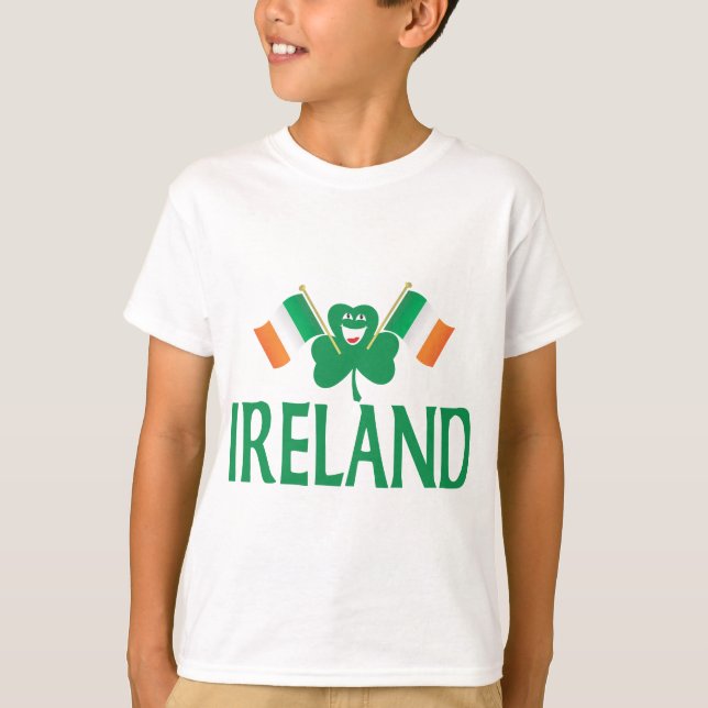 Two Flags of Ireland T-Shirt (Front)