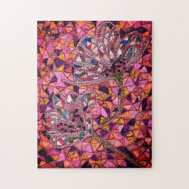 Two flowers jigsaw puzzle (Vertical)