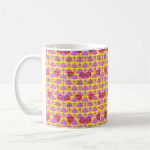 Two Flowers Roses Coffee Mug