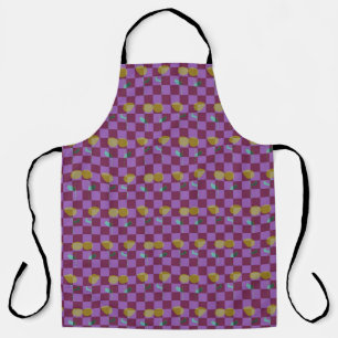 Two Flowers Squares Apron