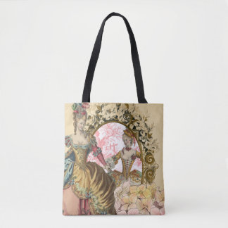 Two French Ladies and a Frame Tote Bag