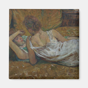 Two friends (pastel) magnet