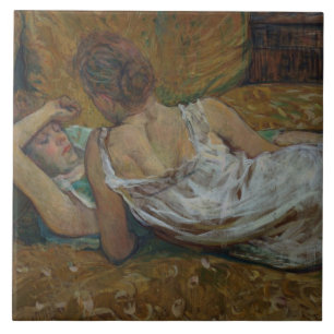 Two friends (pastel) tile