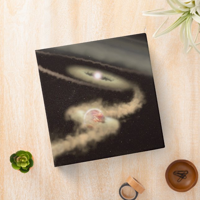 Two Gas Giant Exoplanets Orbiting A Young Star Binder (In Situ)