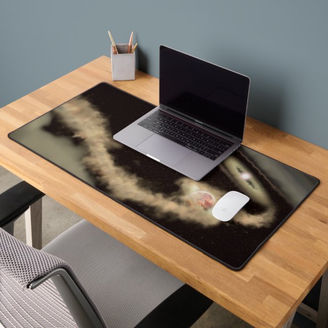 Two Gas Giant Exoplanets Orbiting A Young Star Desk Mat (Office 2)