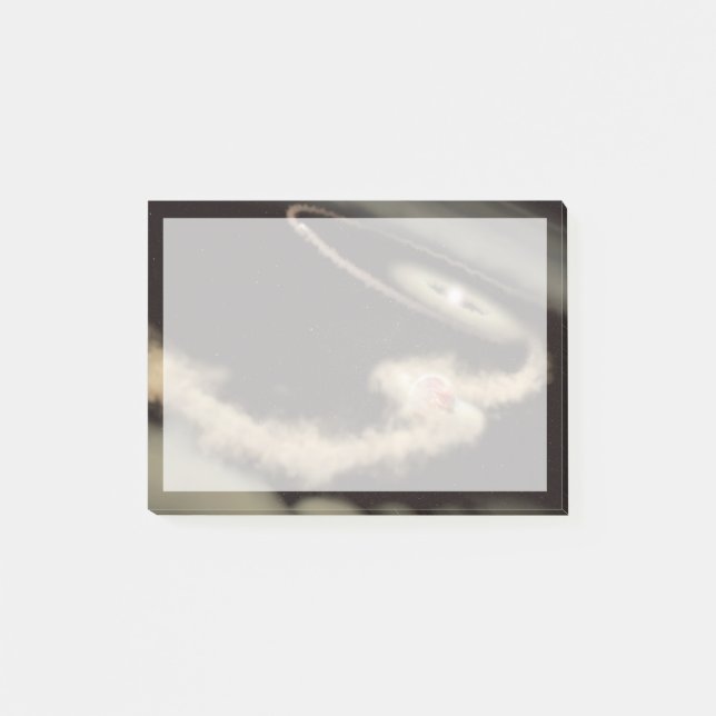 Two Gas Giant Exoplanets Orbiting A Young Star Post-it Notes (Front)