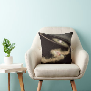 Two Gas Giant Exoplanets Orbiting A Young Star Throw Pillow