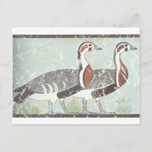 Two Geese Postcard