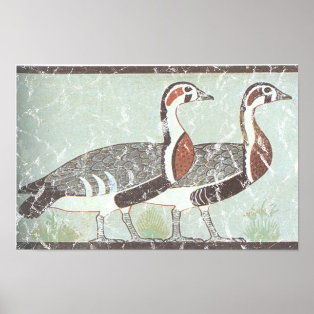 Two Geese Poster (Front)