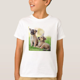 Two German Shepherd Puppies T-Shirt