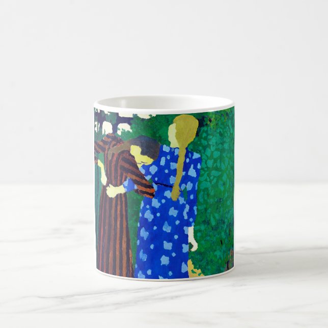 Two Girls, Edouard Vuillard Coffee Mug (Center)