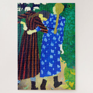 Two Girls, Edouard Vuillard Jigsaw Puzzle