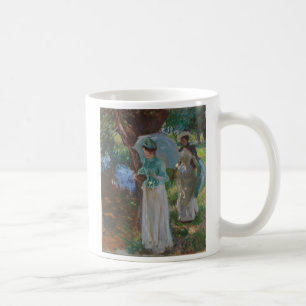 Two Girls with Parasols Coffee Mug