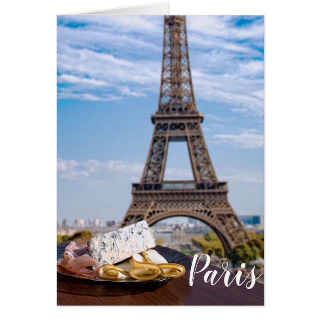 Two glasses of wine in cafe in Paris (Front)