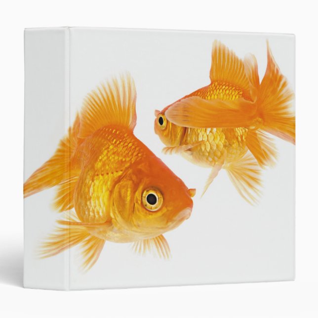 Two Goldfish Crossing Each Other Binder (Front/Spine)