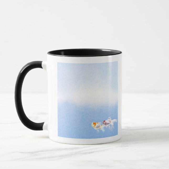 Two Goldfish Mug (Left)