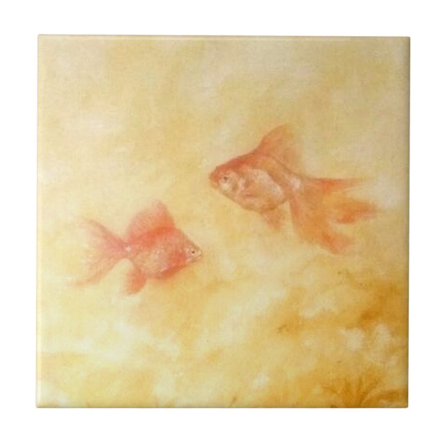 Two Goldfish Tile (Front)