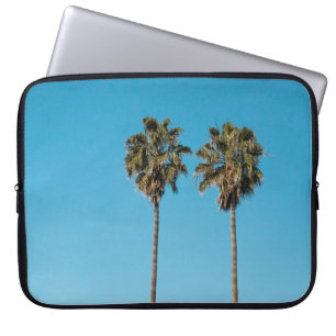 Two green coconut trees laptop sleeve