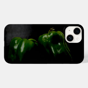 Two Green Peppers iphcna Case-Mate iPhone 14 Case