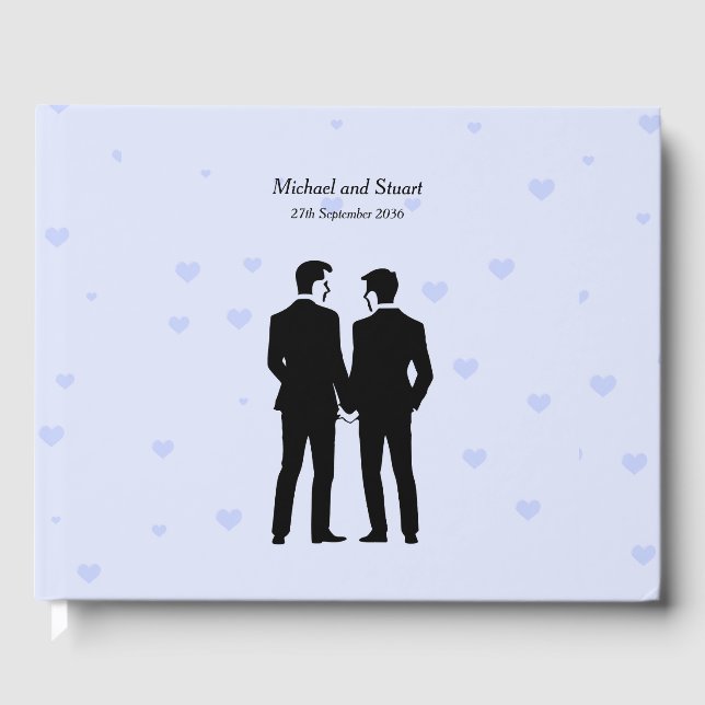 Two Grooms Guest Book (Front)