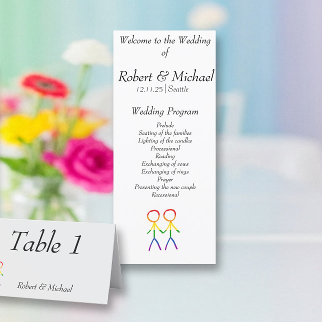 Two Grooms Rainbow Love (Creator Uploaded)