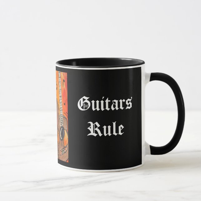 Two Guitars Mug (Right)