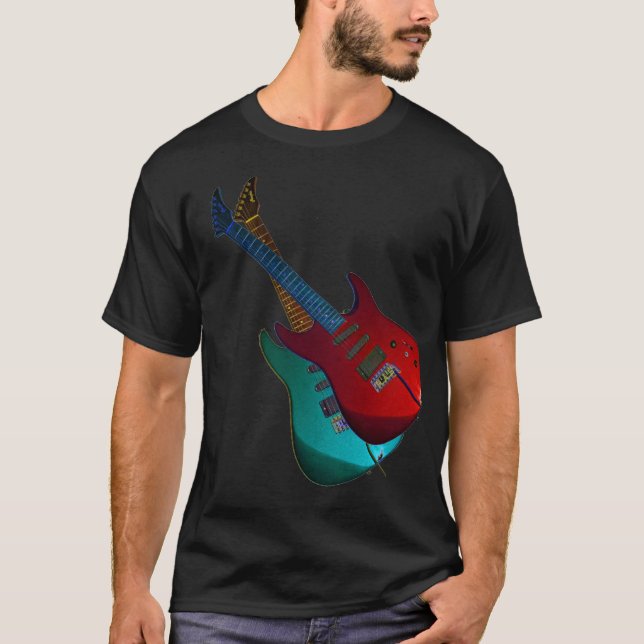 Two Guitars T-Shirt (Front)