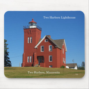 Two Harbors Lighthouse mousepad