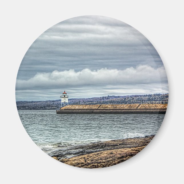 Two Harbours Breakwall Magnet (Front)