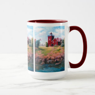 Two Harbours Lighthouse Mug