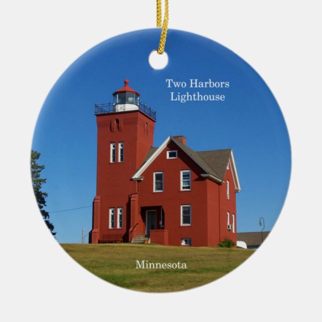 Two Harbours Lighthouse ornament (Front)