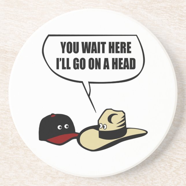 Two Hats Coaster (Front)