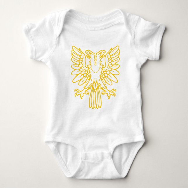 Two Headed Eagle - Amber Baby Bodysuit (Front)