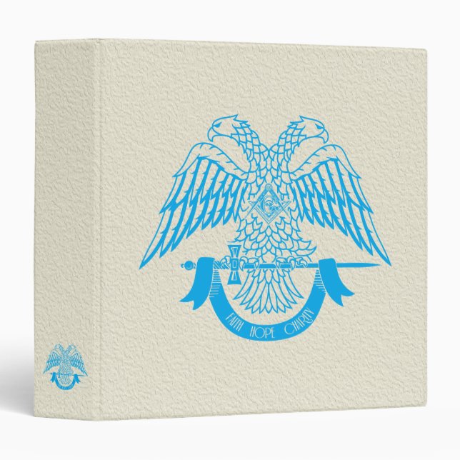 Two-headed eagle as Masonic symbol Binder (Front/Spine)