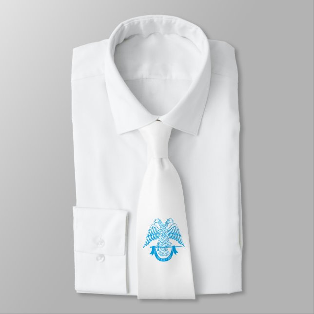 Two-headed eagle as Masonic symbol Tie (Tied)