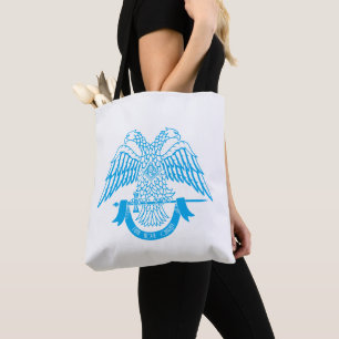 Two-headed eagle as Masonic symbol Tote Bag