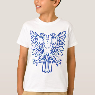 Two Headed Eagle - Navy Blue T-Shirt