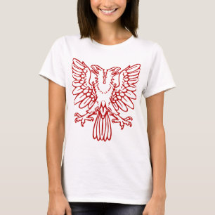 Two Headed Eagle - Ruby Red T-Shirt
