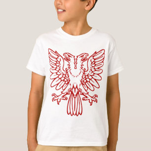 Two Headed Eagle - Ruby Red T-Shirt