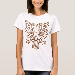 Two Headed Eagle - Walnut T-Shirt