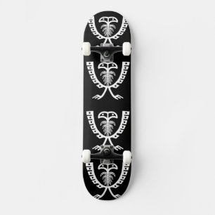 Two Headed White Eagle Skateboard