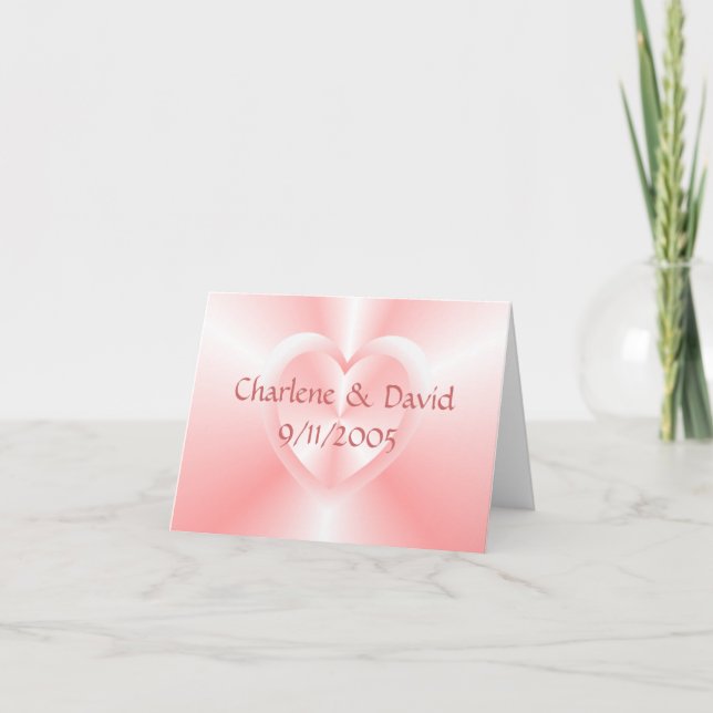 two hearts announcement (Front)