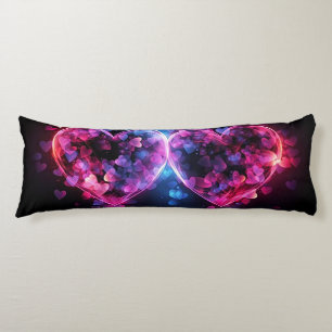 Two Hearts  Body Pillow