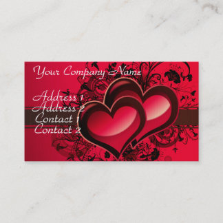Two Hearts Business Card